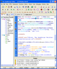 1st JavaScript Editor Lite 3.8 screenshot